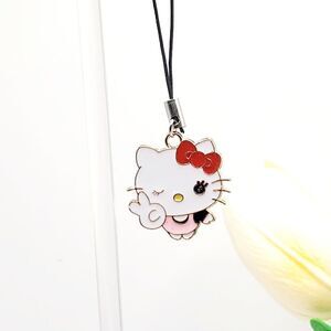 Brand New Hello Kitty Keychain Phone USB #6